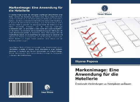 Markenimage: Eine Anwendung für die Hotellerie