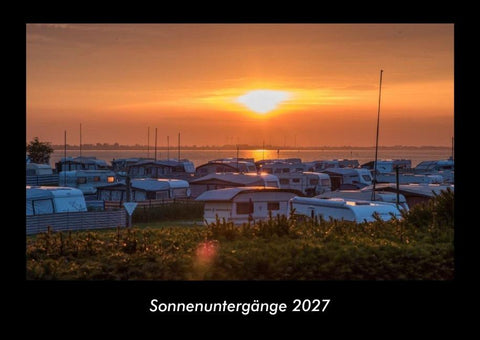 Sonnenuntergänge 2027 Fotokalender DIN A3