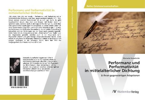 Performanz und Performativität in mittelalterlicher Dichtung