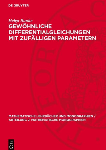 Gewöhnliche Differentialgleichungen mit zufälligen Parametern