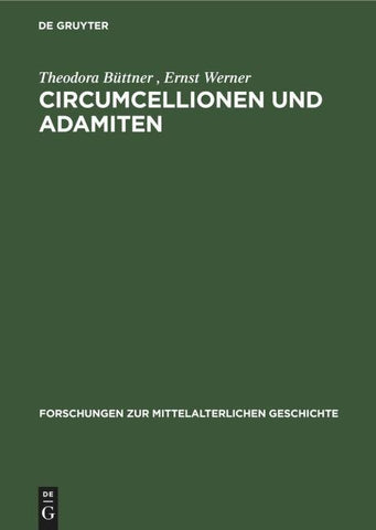 Circumcellionen und Adamiten