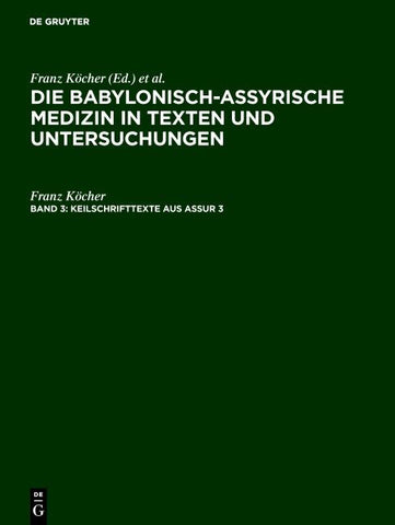 Keilschrifttexte aus Assur 3