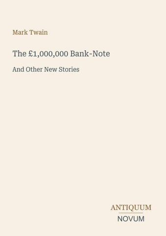 The £1,000,000 Bank-Note