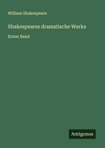 Shakespeares dramatische Werke