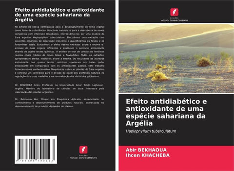 Efeito antidiabético e antioxidante de uma espécie sahariana da Argélia