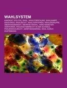 Wahlsystem