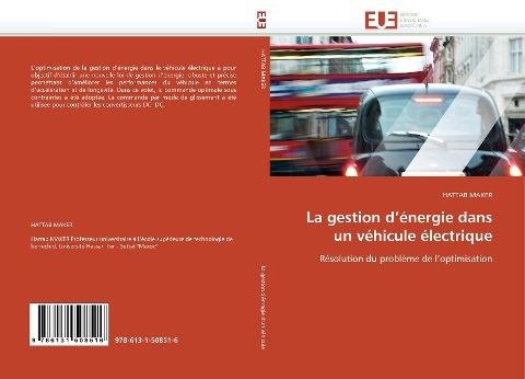 La gestion d''énergie dans un véhicule électrique