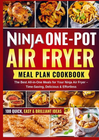 NINJA ONE POT  AIR FRYER  MEAL PLAN COOKBOOK