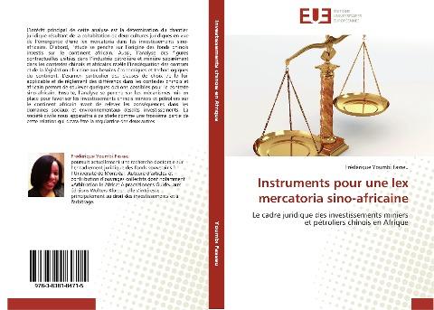 Instruments pour une lex mercatoria sino-africaine
