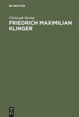 Friedrich Maximilian Klinger