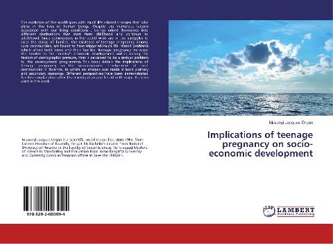 Implications of teenage pregnancy on socio-economic development