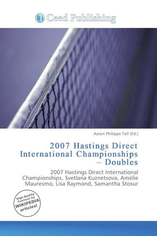 2007 Hastings Direct International Championships - Doubles