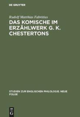 Das Komische im Erzählwerk G. K. Chestertons