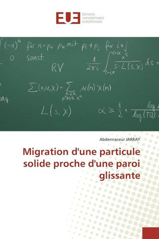 Migration d'une particule solide proche d'une paroi glissante