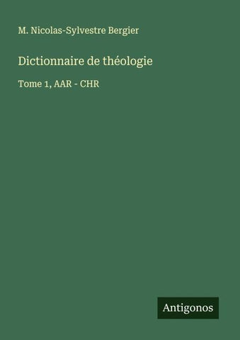 Dictionnaire de théologie
