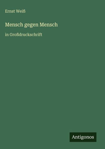 Mensch gegen Mensch