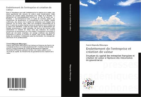 Endettement de l'entreprise et création de valeur