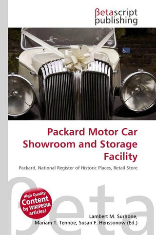 Packard Motor Car Showroom and Storage Facility
