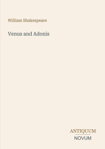 Venus and Adonis