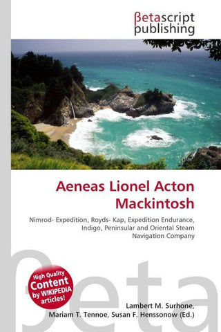 Aeneas Lionel Acton Mackintosh