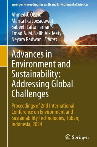 Advances in Environment and Sustainability: Addressing Global Challenges