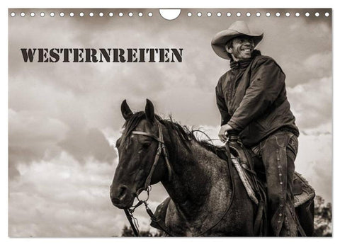 Westernreiten (Wandkalender 2026 DIN A4 quer), CALVENDO Monatskalender