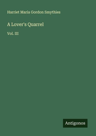 A Lover's Quarrel