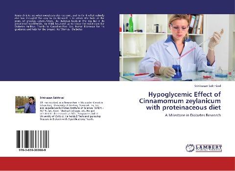 Hypoglycemic Effect of Cinnamomum zeylanicum with proteinaceous diet
