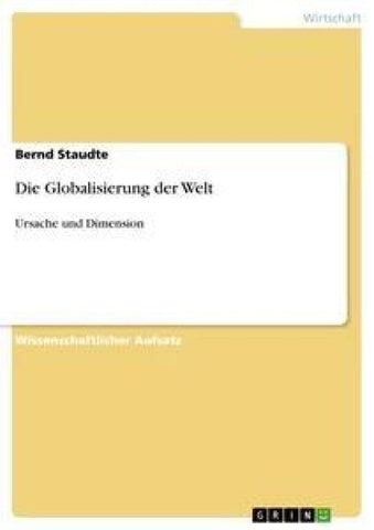 Die Globalisierung der Welt