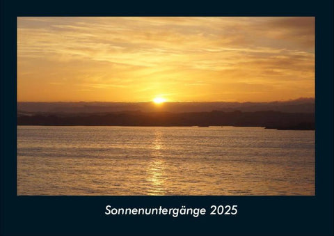 Sonnenuntergänge 2025 Fotokalender DIN A4