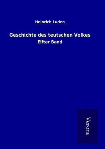 Geschichte des teutschen Volkes