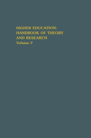 Higher Education: Handbook of Theory and Research