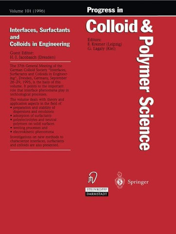 Interfaces, Surfactants and Colloids in Engineering