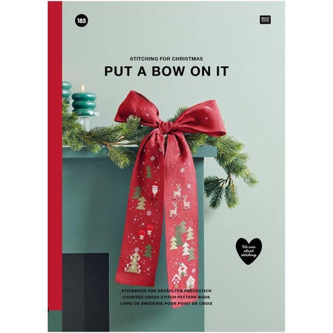 Stickbuch 185 Put a Bow on it, 64 Seiten, gezählter Kreuzstich