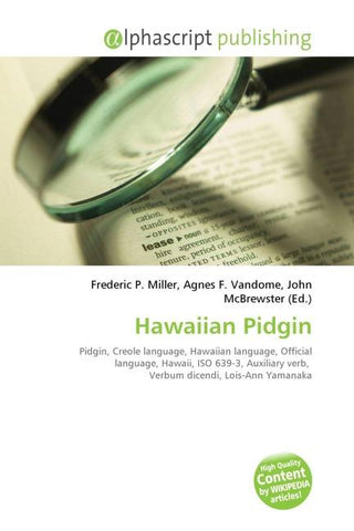 Hawaiian Pidgin