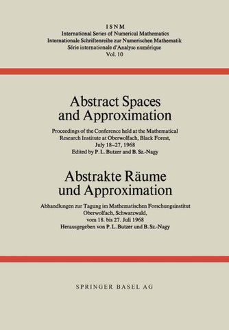 Abstract Spaces and Approximation / Abstrakte Räume und Approximation