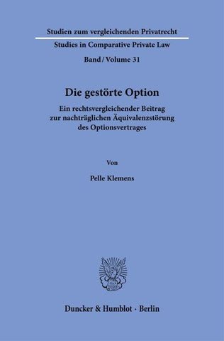 Die gestörte Option