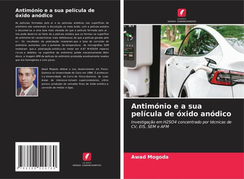 Antimónio e a sua película de óxido anódico