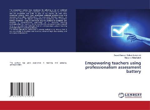Empowering teachers using professionalism assessment battery