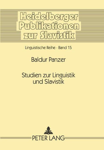 Studien zur Linguistik und Slavistik