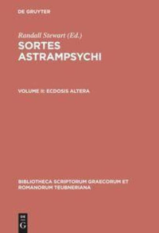 Sortes Astrampsychi / Ecdosis altera