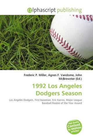 1992 Los Angeles Dodgers Season