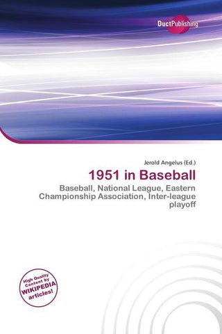 1951 in Baseball