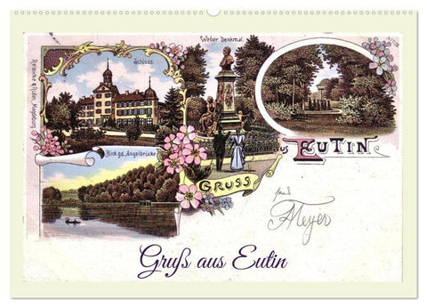 Gruß aus Eutin (Wandkalender 2026 DIN A2 quer), CALVENDO Monatskalender