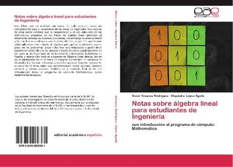 Notas sobre álgebra lineal para estudiantes de Ingeniería