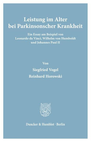 Leistung im Alter bei Parkinsonscher Krankheit.