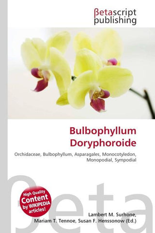 Bulbophyllum Doryphoroide