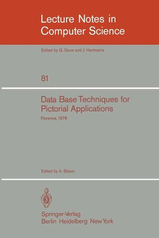 Data Base Techniques for Pictorial Application