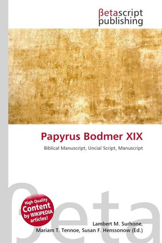 Papyrus Bodmer XIX