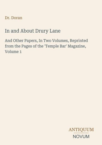 In and About Drury Lane